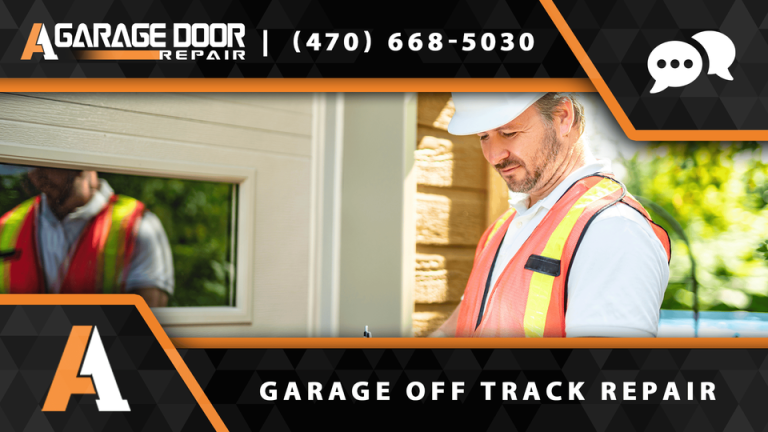 garage door off track repair